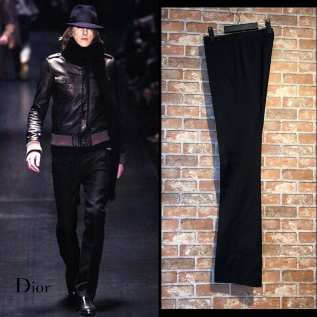 エディ期 Dior Homme 05/AW フレアスラックス 黒 44 | フリマアプリ ラクマ