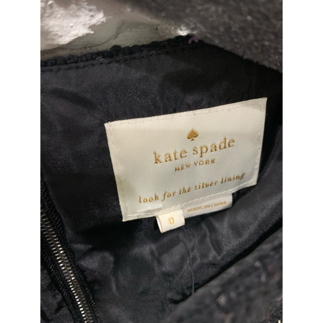 kate spade new york - 新品 ケイトスペード ワンピース 黒 ツイード ...