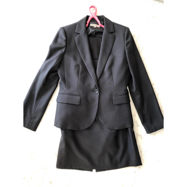 しまむら(シマムラ)のスーツ　9号　黒 レディースのフォーマル/ドレス(スーツ)の商品写真