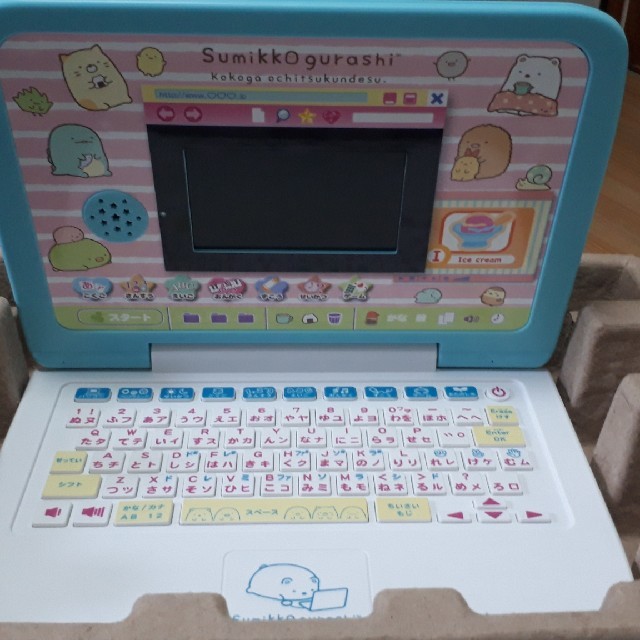 SEGA(セガ)のすみっコぐらし　パソコン キッズ/ベビー/マタニティのおもちゃ(知育玩具)の商品写真