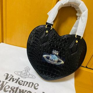 ヴィヴィアンウエストウッド(Vivienne Westwood)の専用【SALE】ヴィヴィアンウエストウッド/ハンドバック/クロコ/ハート(ハンドバッグ)