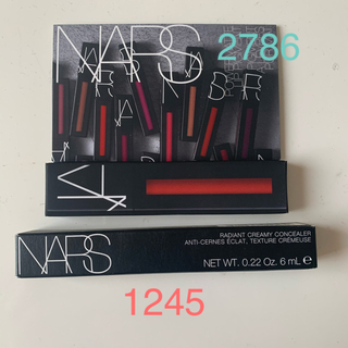 ナーズ(NARS)のNARS ラディアントクリーミーコンシーラー1245&試供品2786(コンシーラー)
