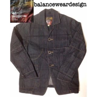 バランスウェアデザイン(balanceweardesign)のbalanceweardesign バランスウェアデザイン デニムジャケット(Gジャン/デニムジャケット)