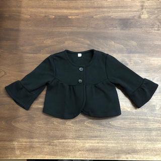 ニシマツヤ(西松屋)の西松屋　セレモニー　黒ジャケット(95cm、七分袖)(ジャケット/上着)
