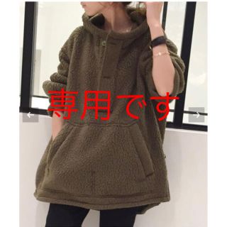 アパルトモンドゥーズィエムクラス(L'Appartement DEUXIEME CLASSE)のSTAMMBAUM/シュタンバウム　BOA P/O WITH HOOD(ブルゾン)