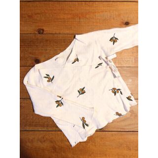 コドモビームス(こどもビームス)の美品！organic zoo   OliveGardenWrapTop(Ｔシャツ)