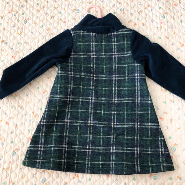 STUDIO MINI(スタジオミニ)のチェックワンピース＊スタジオミニ キッズ/ベビー/マタニティのキッズ服女の子用(90cm~)(ワンピース)の商品写真