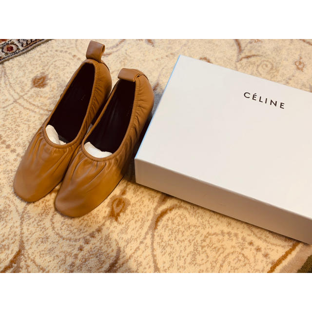 美品　ringooooさま専用????celine バレリーナパンプス36.5レディース