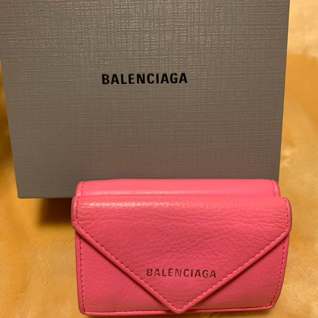 Balenciaga(バレンシアガ)のBALENCIAGA ミニ財布ピンク レディースのファッション小物(財布)の商品写真
