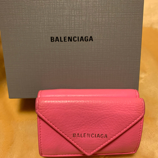バレンシアガ(Balenciaga)のBALENCIAGA ミニ財布ピンク(財布)