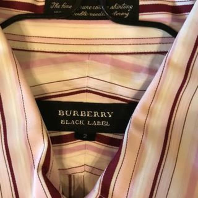 BURBERRY BLACK LABEL(バーバリーブラックレーベル)の最終値下！バーバリーブラックレーベル カッターシャツ　Ｍ メンズのトップス(シャツ)の商品写真