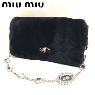 ミュウミュウ(miumiu)の【正規品】美品✨miumiu/ショルダーバッグ/クラッチ/ミュウミュウ(ショルダーバッグ)