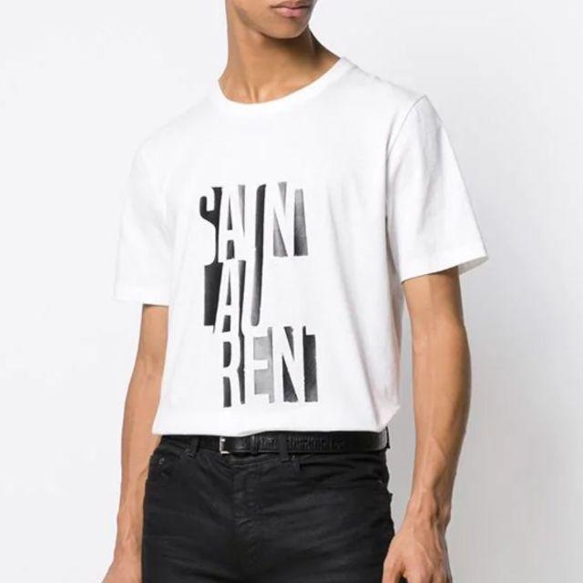 新品未使用！送料込み★Saint Laurent★ロゴ Tシャツ