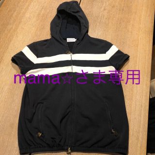 モンクレール(MONCLER)のMONCLER 半袖パーカー　レディース(パーカー)