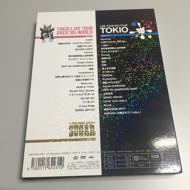 TOKIO / OVER/PLUS【初回限定盤】 DVD | cirugialaservision.com