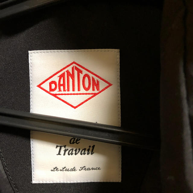 DANTON by さいたく's shop｜ダントンならラクマ - DANTONダウンジャケット、ブラックの通販 お得高品質