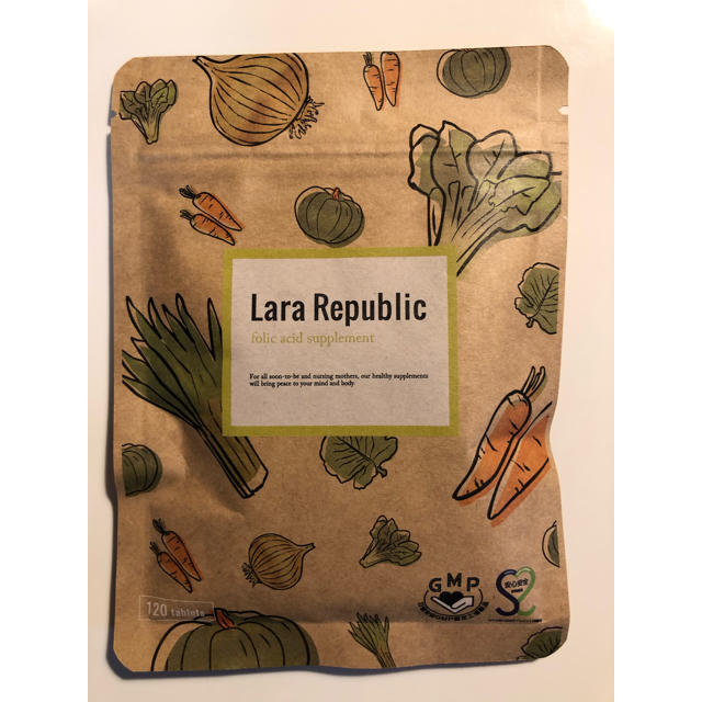 【未使用】Lara Republic  5袋セット　葉酸サプリ　 キッズ/ベビー/マタニティのマタニティ(その他)の商品写真