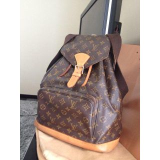 ルイヴィトン(LOUIS VUITTON)のルイ・ヴィトン モノグラム モンスリ GM リュックサック(リュック/バックパック)