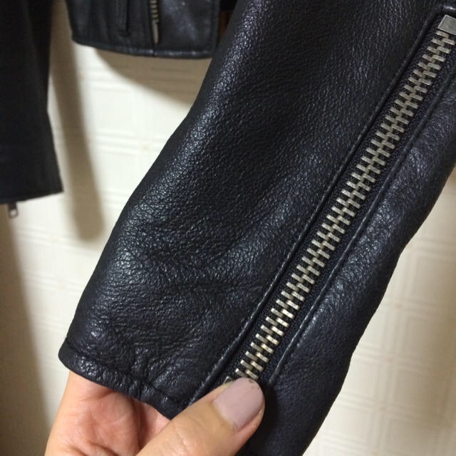 本革ライダースＪＫ レディースのジャケット/アウター(ライダースジャケット)の商品写真
