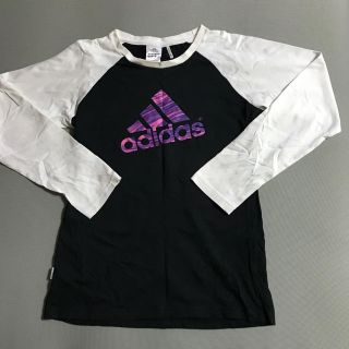 アディダス(adidas)の【kao様専用】アディダス 長袖ラグランTシャツ 白(ウォーキング)