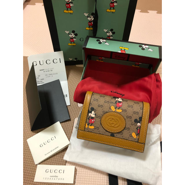 クリスマス特集2022 Gucci - GUCCI❤︎ミッキーコラボ財布 財布