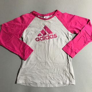 アディダス(adidas)の【美品】アディダス 長袖 ラグランTシャツ(ウォーキング)