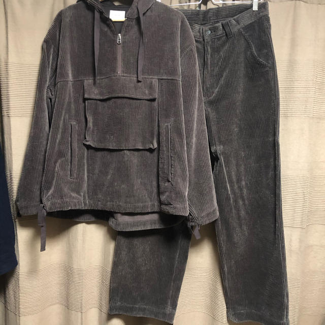 19aw evcon コーデュロイ セットアップ 1