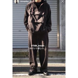 ワンエルディーケーセレクト(1LDK SELECT)の19aw evcon コーデュロイ セットアップ(その他)