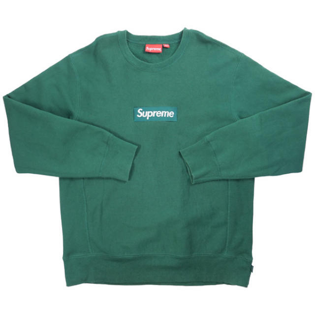 18fw supreme box logo crewneck ボックスロゴトップス