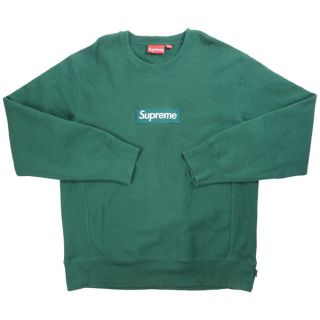 シュプリーム(Supreme)の18fw supreme box logo crewneck ボックスロゴ (スウェット)