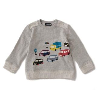 クレードスコープ(kladskap)の新品　今季   車トレーナー(Tシャツ/カットソー)