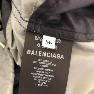 バレンシアガ(Balenciaga)のBALENCIAGA ダブルヘムパーカー(パーカー)