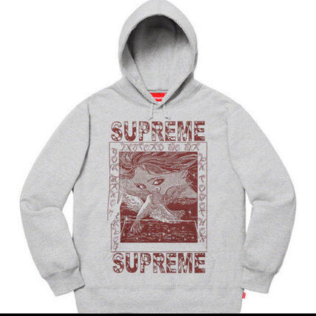Supreme Doves Hooded Sweatshirt グレー Lトップス