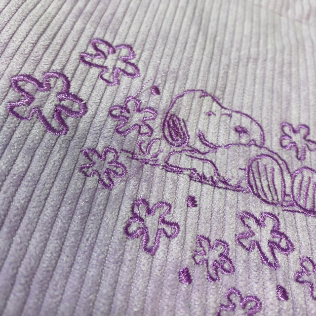 PEANUTS(ピーナッツ)のスヌーピー ミニトートバック 天刺繍 レディースのバッグ(トートバッグ)の商品写真