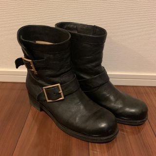 ジミーチュウ(JIMMY CHOO)の2/9迄限定価格【美品】ジミーチュウ　エンジニアブーツ　37 JIMMYCHOO(ブーツ)