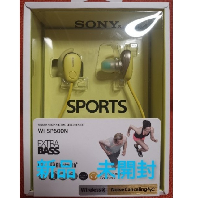 ソニー SONY ワイヤレスノイズキャンセリングイヤホン WI-SP600N