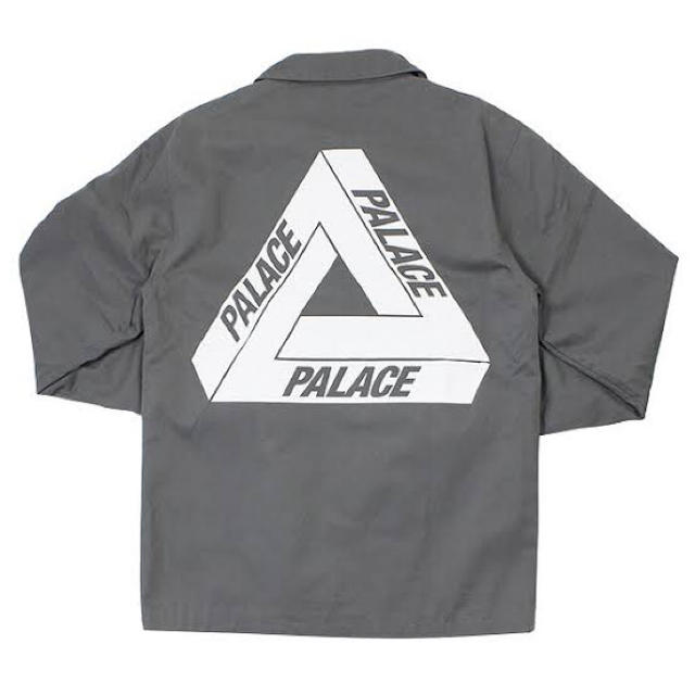 Palace grey coach jacket コーチジャケット