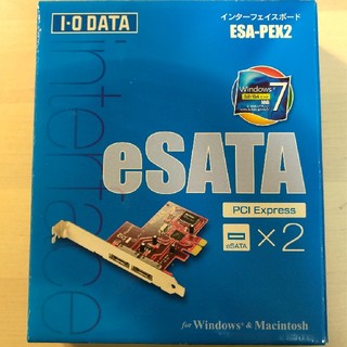 アイオーデータ(IODATA)のeSATA インターフェースボード(PCパーツ)