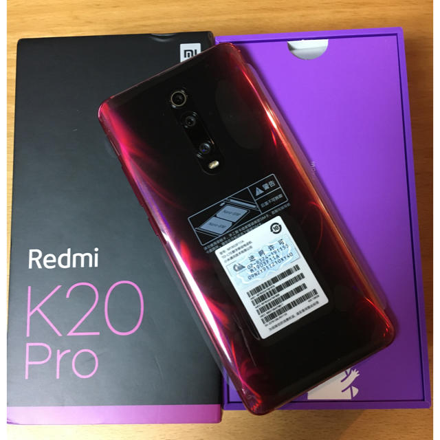 ANDROID - 【新品】赤色Xiaomi K20 Pro RAM8GB ROM256GBの通販 by Mr&Mrs D's shop