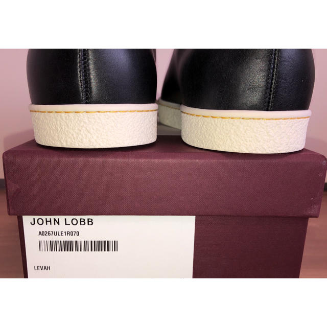 JOHN LOBB(ジョンロブ)の【新品】JOHN LOBB Levah スニーカー ブラック 複数サイズ有 メンズの靴/シューズ(スニーカー)の商品写真