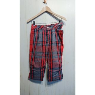 ヴィヴィアンウエストウッド(Vivienne Westwood)のVivienne Westwood RED LABEL チェックパンツ(クロップドパンツ)