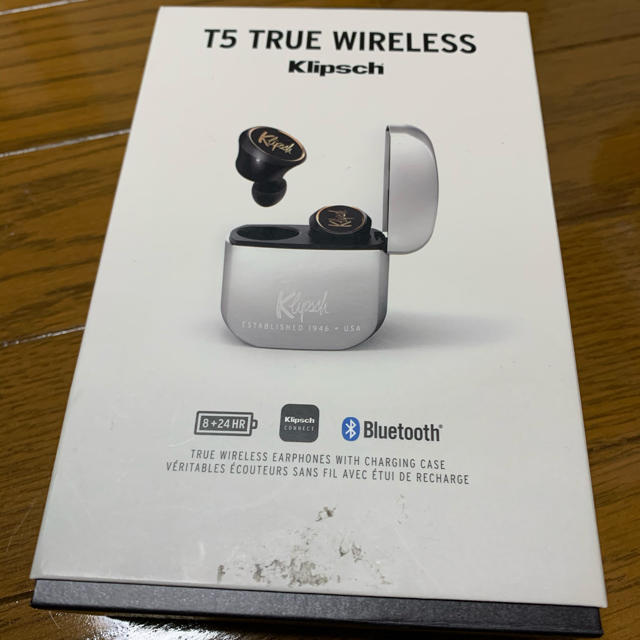 Klipsch クリプシュ T5 TRUE WIRELESS ワイヤレスイヤホン