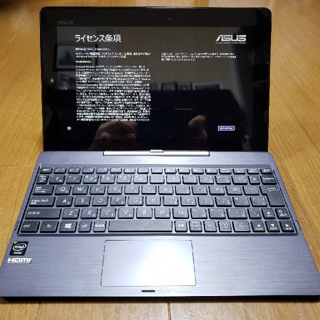 .1インチ 2in1タブレット＞ASUS TransBook HTA