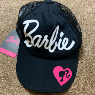 バービー(Barbie)のBarbie  キッズ  帽子  53センチ〜55センチ(帽子)