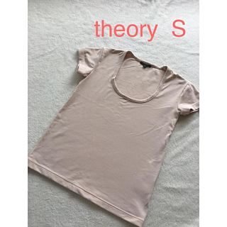 セオリー(theory)のtheory★セオリー★Tシャツ★カットソー ★ピンクベージュ(カットソー(半袖/袖なし))