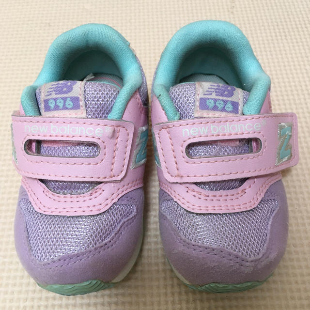 New Balance(ニューバランス)の値引きしました！ニューバランス　スニーカー　12cm キッズ/ベビー/マタニティのベビー靴/シューズ(~14cm)(スニーカー)の商品写真