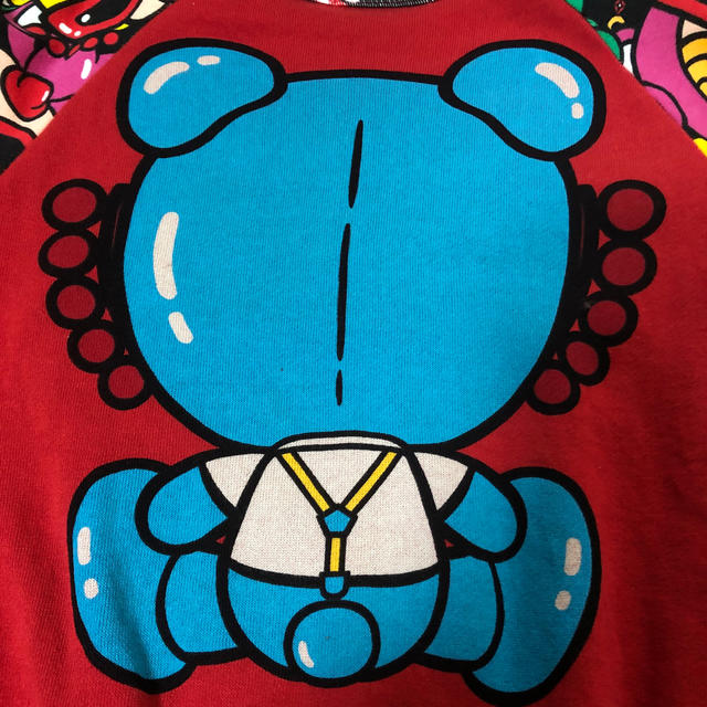 HYSTERIC MINI(ヒステリックミニ)の🐻ラグラントレーナー❤ キッズ/ベビー/マタニティのキッズ服女の子用(90cm~)(Tシャツ/カットソー)の商品写真