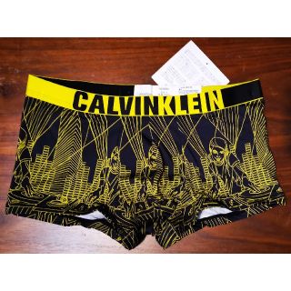 カルバンクライン(Calvin Klein)のカルバンクライン　新品　メンズ　ボクサーパンツ(DJイエローS)(ボクサーパンツ)