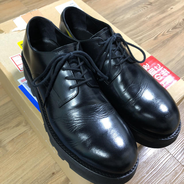 LAD MUSICIAN(ラッドミュージシャン)のLAD MUSICIAN  ROUND TOE SHOES メンズの靴/シューズ(ドレス/ビジネス)の商品写真