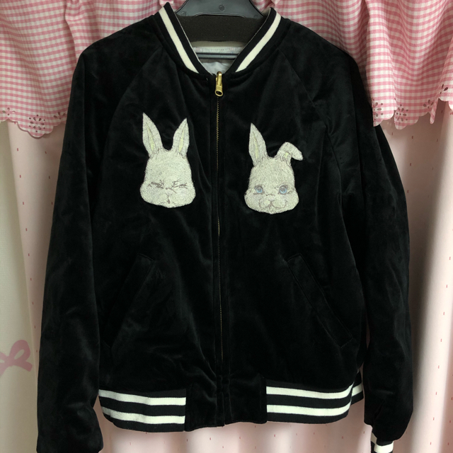 あっぷっぷうさぎスカジャン | フリマアプリ ラクマ